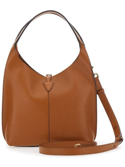 Brown Handbag With Adjustable And Removable Shoulder Strap In Leather Woman - TOD'S - BALAAN 2