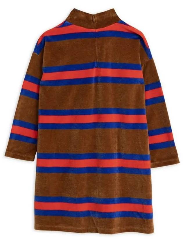 Kids velvet striped dress 19750137 16 - MINI RODINI - BALAAN 3