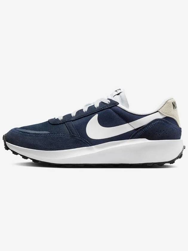 Waffle Nav Low Top Sneakers Navy - NIKE - BALAAN 5