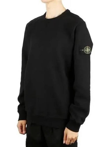 Wappen Patch Rib Detail Crew Neck Sweatshirt 271971 - STONE ISLAND - BALAAN 1