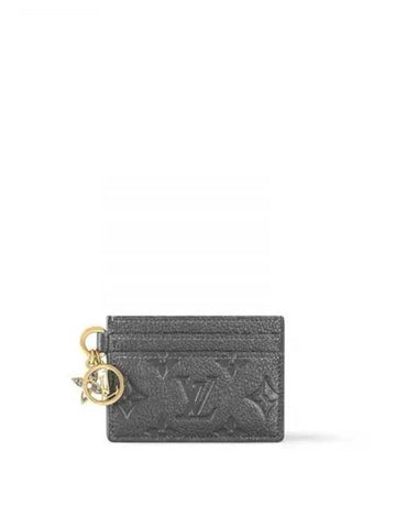 Wallet LV Bag Charm Accessories Card Holder Gun Metal M12178 - LOUIS VUITTON - BALAAN 1