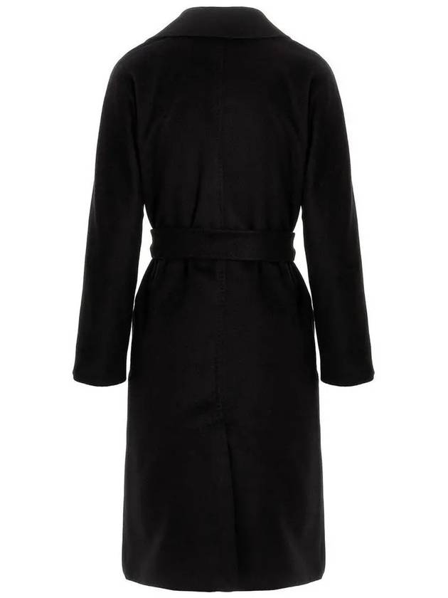 3SUPERB Belted Wool Coat Black 60161923 013 - MAX MARA - BALAAN 2