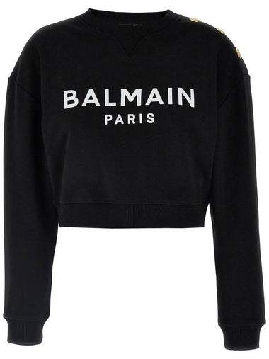 Balmain Sweaters Black - BALMAIN - BALAAN 1