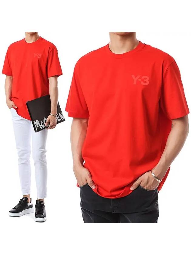 Y 3 M CL C TEE Signature Logo Tee FN3360 - YOHJI YAMAMOTO - BALAAN 1