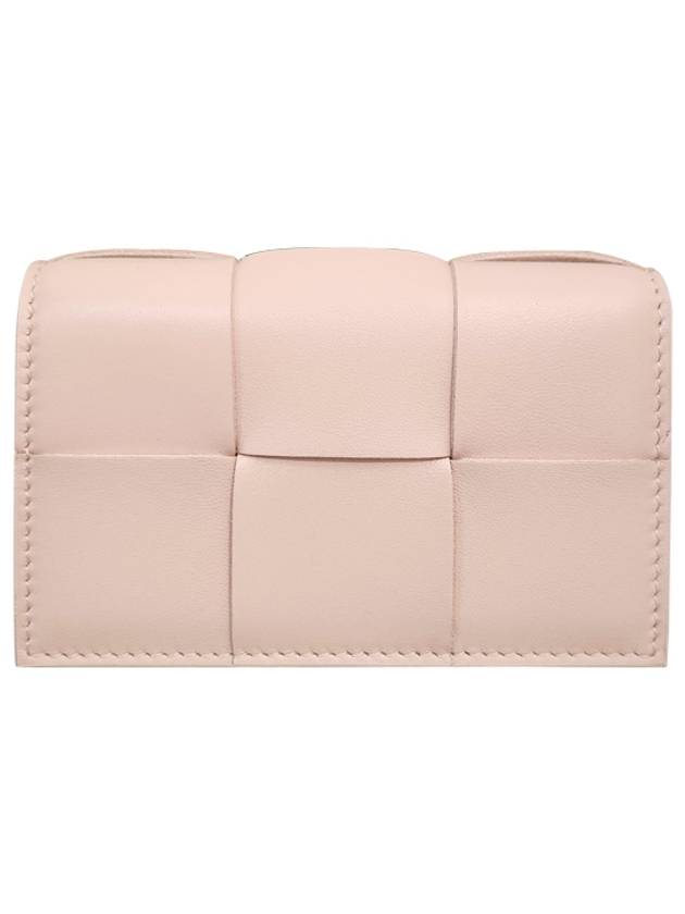 Intrecciato Flap Card Wallet Lotus - BOTTEGA VENETA - BALAAN 2