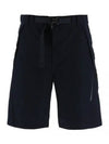 Metropolis Logo Cargo Shorts Navy - CP COMPANY - BALAAN 2