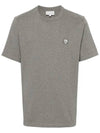 Maison Kitsune Bold Fox Headpatch Cotton Short Sleeve T Shirt MM00127 - POLO RALPH LAUREN - BALAAN 1