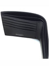 Tiny Cassandre East West Wallet in Matte Leather Black - SAINT LAURENT - BALAAN 7