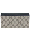 GG Marmont Continental Leather Long Wallet Black - GUCCI - BALAAN 5