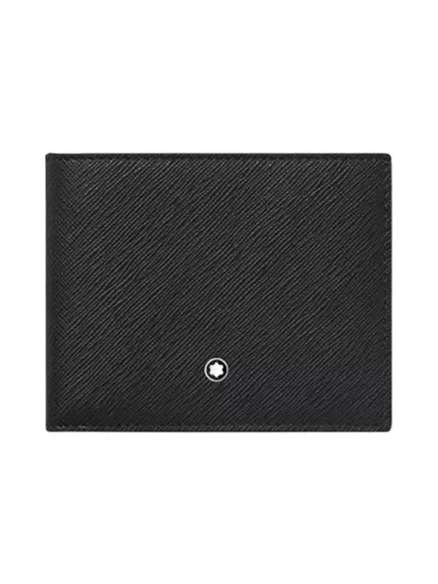 Sartorial 6CC Leather Half Wallet Black - MONTBLANC - BALAAN 2