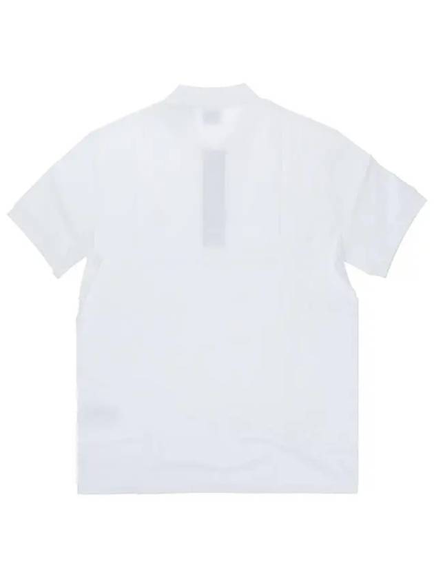 Monogram Motif Polo Shirt White - BURBERRY - BALAAN 3