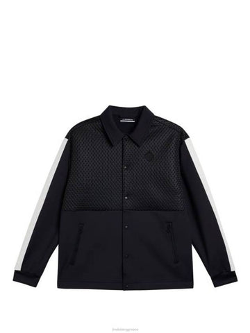 Women's Nevaeh Coach Jacket Black - J.LINDEBERG - BALAAN 1