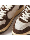 Medalist Low Top Sneakers White Brown - AUTRY - BALAAN 4