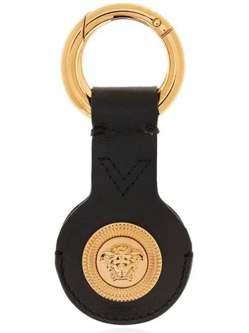 Medusa Airtag Key Holder Black - VERSACE - BALAAN 1