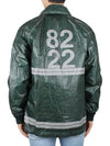 Microfelt Ripstop Cover Down Jacket Green - STONE ISLAND - BALAAN 6