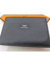 Citizen Twill Card Wallet Grey - HERMES - BALAAN 3