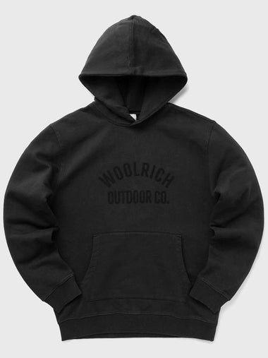 LOGO COTTON HOODIE - WOOLRICH - BALAAN 1