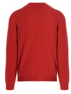 Men's Horsebit Cashmere Knit Top Red - GUCCI - BALAAN 3