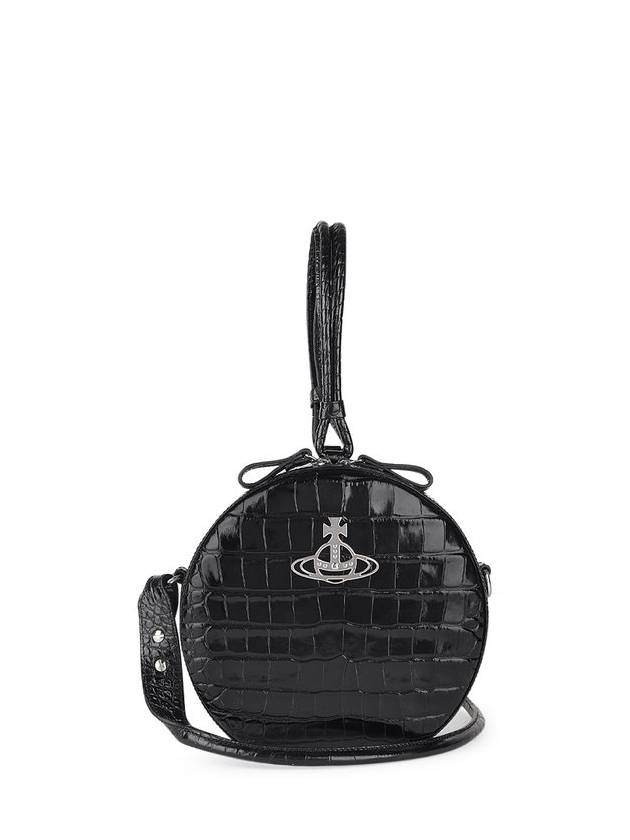 Hattie Wristlet Leather Cross Bag Black - VIVIENNE WESTWOOD - BALAAN 2