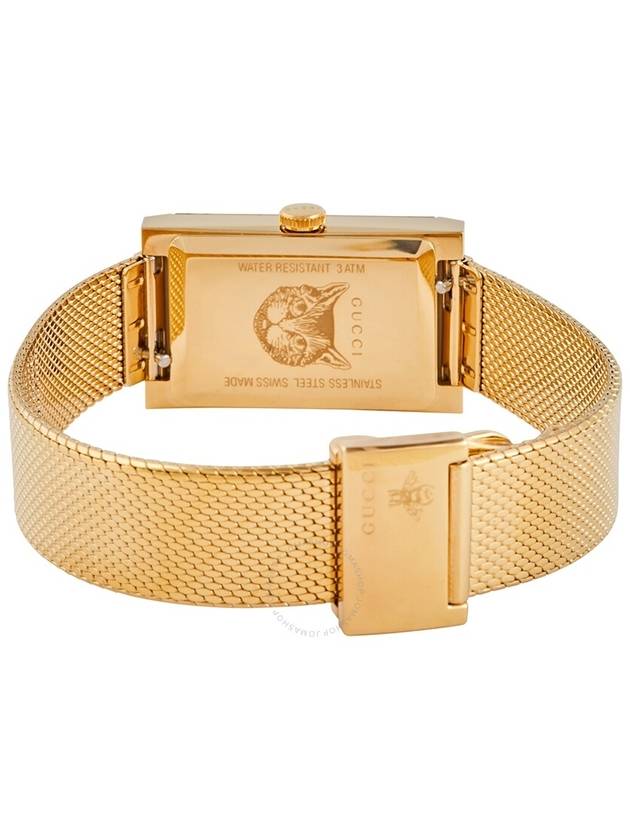 G-Frame Mesh Watch Gold - GUCCI - BALAAN 4