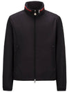 FARLAK logo patch high neck jacket black 1A001 61 54A81 999 - MONCLER - BALAAN 1