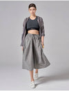 Tech Flare Wide Pants Gray - ATHPLATFORM - BALAAN 1