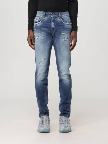 Jeans Diesel in denim di cotone effetto used - DIESEL - BALAAN 1