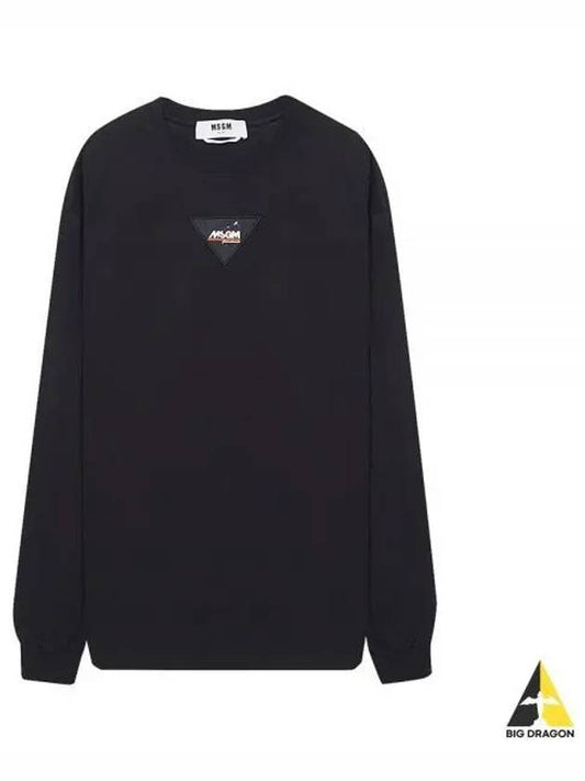 International Logo Long Sleeve T-Shirt Black - MSGM - BALAAN 2