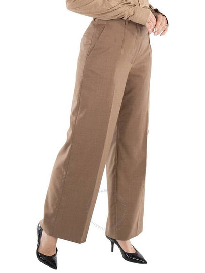 Burberry Ladies Deep Taupe Jane Tailored Trousers, Brand Size 8 (US Size 6) - BURBERRY - BALAAN 2