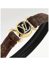 LV Clic It Bracelet Gold Brown - LOUIS VUITTON - BALAAN 5