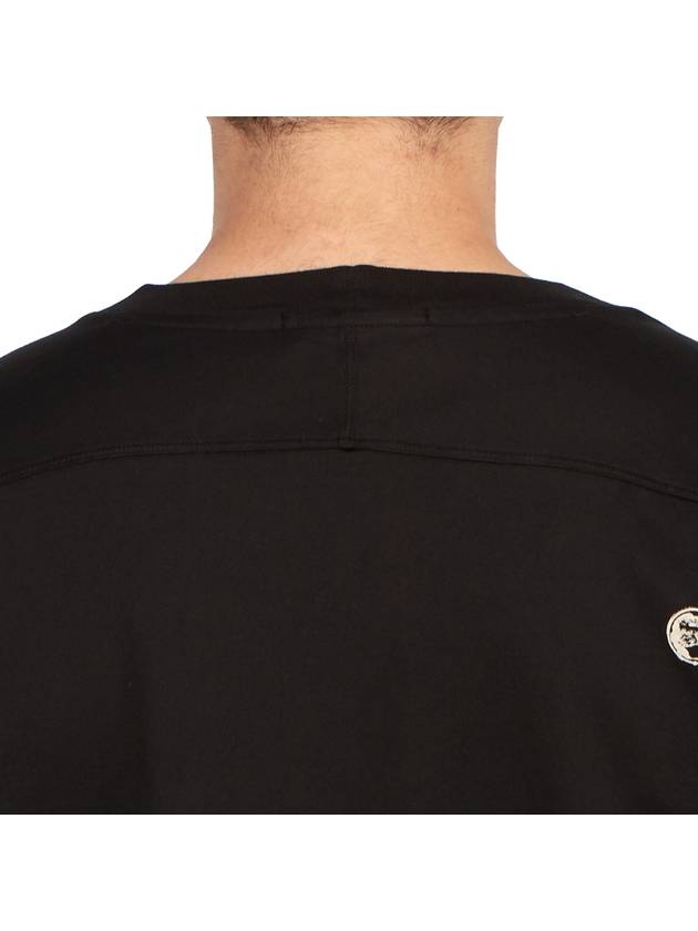 Shadow Project Cotton Jersey Long Sleeve T-Shirt Black - STONE ISLAND - BALAAN 8