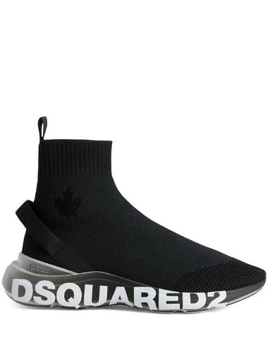 logo print socks sneakers SNM031059206736 - DSQUARED2 - BALAAN 1