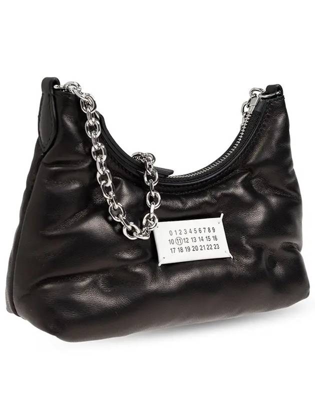 Micro Glam Slam Shoulder Bag Black - MAISON MARGIELA - BALAAN 4