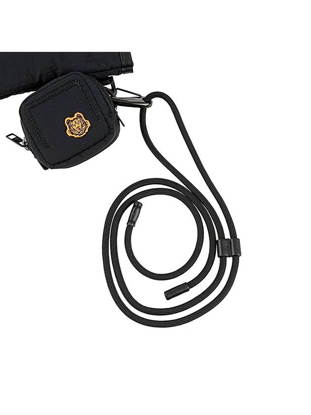 Tiger Patch Strap Phone Cross Bag Black - KENZO - BALAAN 5