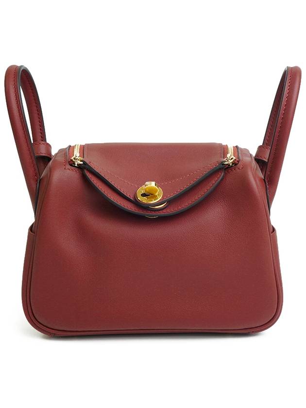 Lindy Cross Bag Rouge - HERMES - BALAAN 3