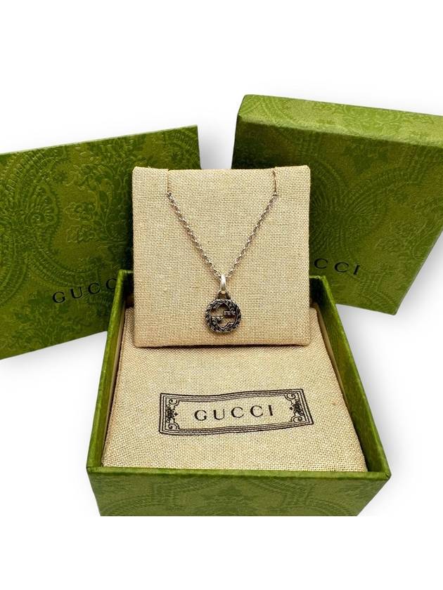 Available after service at domestic department stores Interlocking G pendant necklace 455535 - GUCCI - BALAAN 2