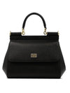 Sicily Tote Bag Black - DOLCE&GABBANA - BALAAN 1