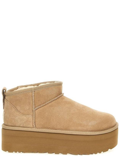 Classic Ultra Mini Platform Winter Boots Sand - UGG - BALAAN 2