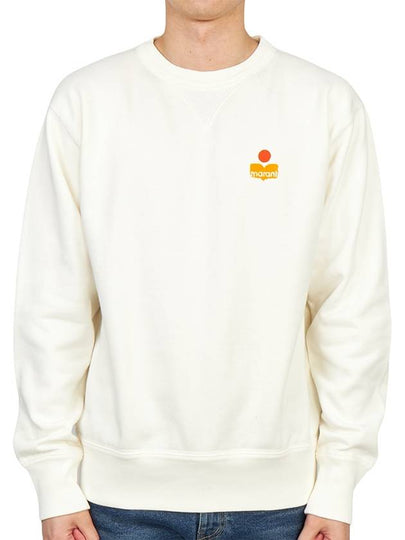 Mike Mike Logo Sweatshirt White - ISABEL MARANT - BALAAN 2