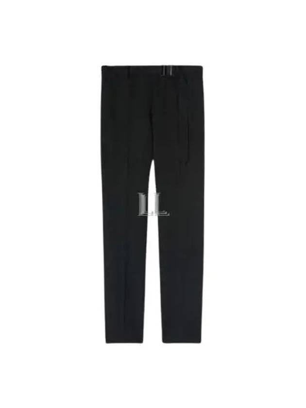 Buckle Dry Wool Slim Pants Black - OFF WHITE - BALAAN 2