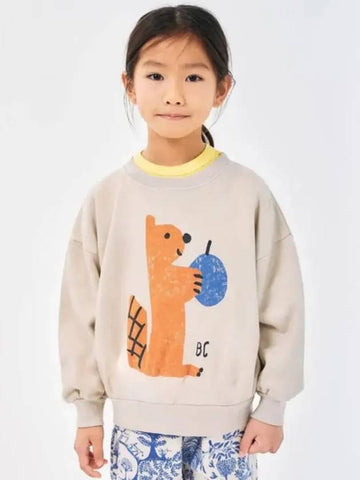 Squirrel Sweatshirt B224AC047 Italian Kids - BOBO CHOSES - BALAAN 1