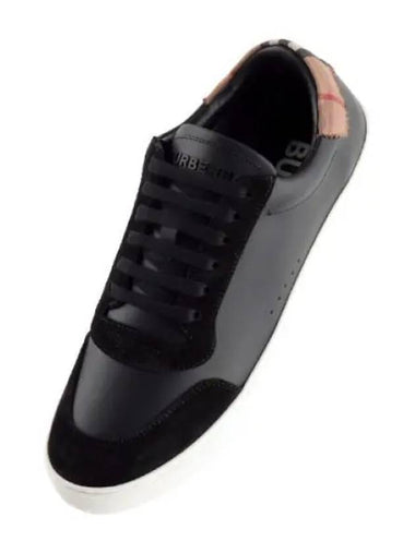 Leather Suede Vintage Check Cotton Sneakers Men s - BURBERRY - BALAAN 1