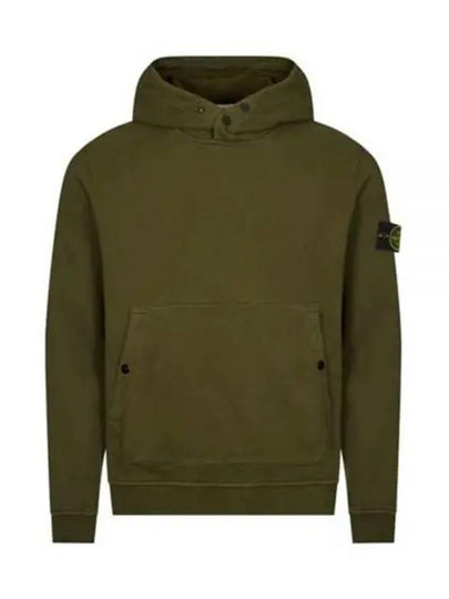 Garment Dyed Hoodie Khaki - STONE ISLAND - BALAAN 2