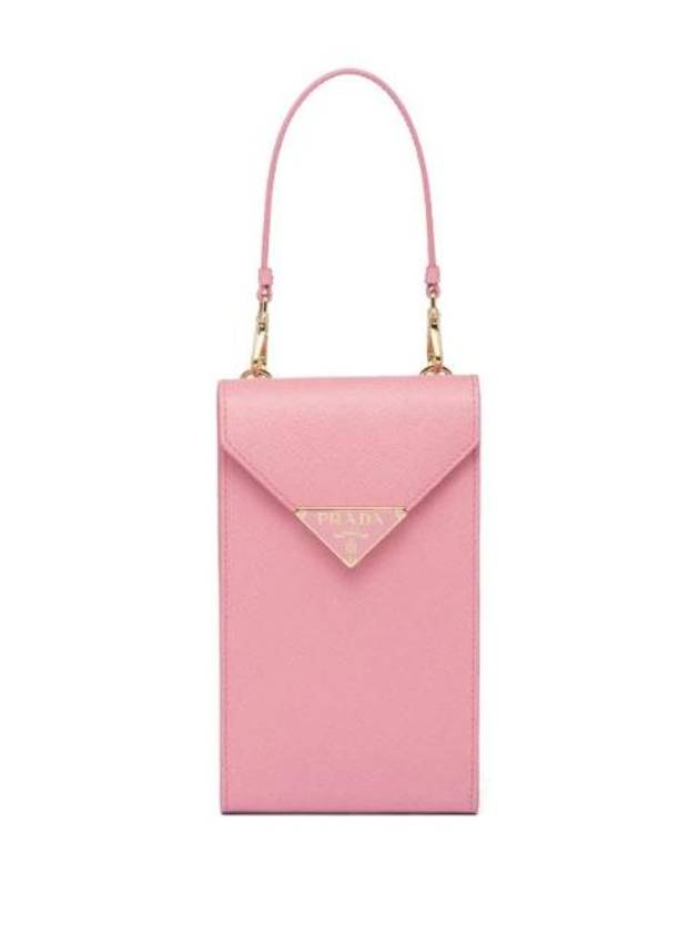 Saffiano Leather Mini Bag Pink - PRADA - BALAAN 1