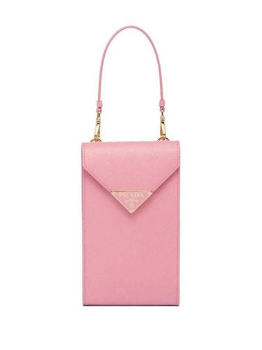 Saffiano Leather Mini Bag Pink - PRADA - BALAAN 1