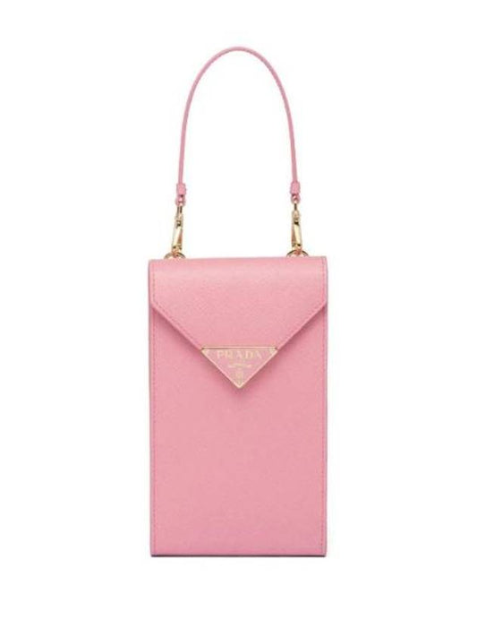 Saffiano Leather Mini Bag Pink - PRADA - BALAAN 1