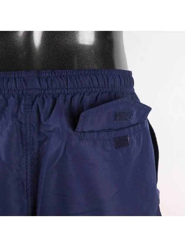 Eagle Logo Swim Shorts Blue - EMPORIO ARMANI - BALAAN 8