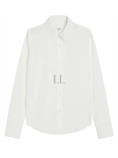 De Coeur Classic Long Sleeve Shirt White - AMI - BALAAN 2