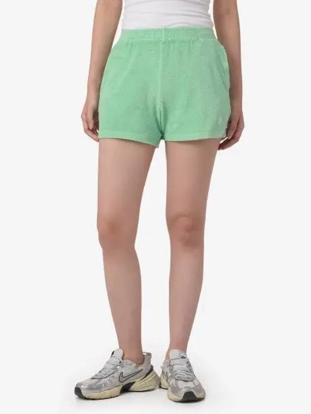 Women's SRC Terry Shorts Green - SPORTY & RICH - BALAAN 2