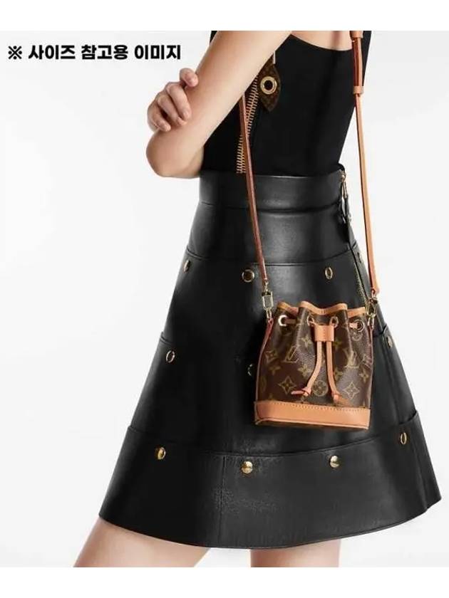 Women's Nano Noe Monogram Bucket Bag Grey - LOUIS VUITTON - BALAAN 10